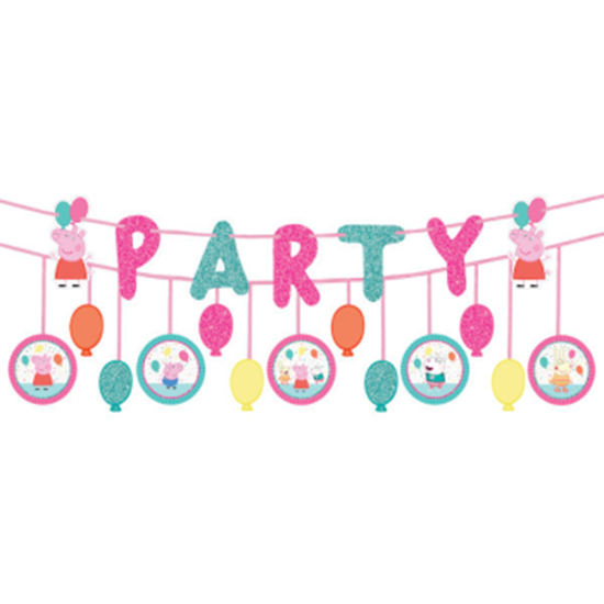 Image sur PEPPA PIG CONFETTI - PARTY BANNER MULTI PACK