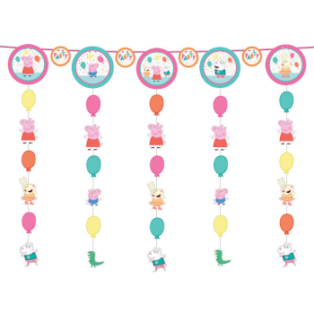 Picture of PEPPA PIG CONFETTI - HANGING STRING DECORATION