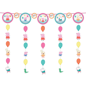 Image de PEPPA PIG CONFETTI - HANGING STRING DECORATION