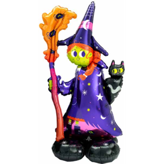 Picture of AIRLOONZ - SCARY WITCH - AIR FILLED