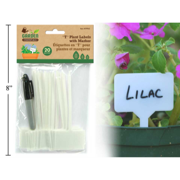 Image de 20 PIECE GARDEN PLANT LABELS - (CHEESE MARKERS)