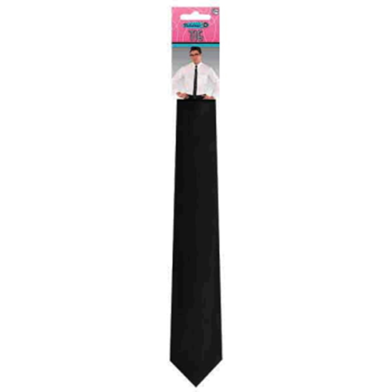 Image sur 50'S BLACK NARROW TIE