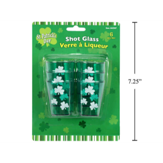 Image sur WEARABLES - ST. PATRICK'S SHOT GLASSES