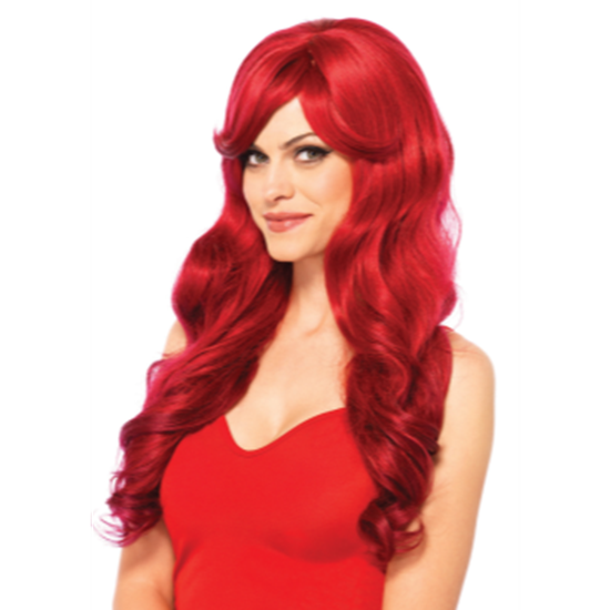 Picture of WIG - LONG WAVY - RED