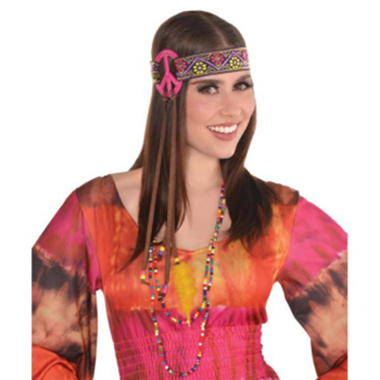 Picture of 60'S HIPPIE PEACE SIGN HEADBAND