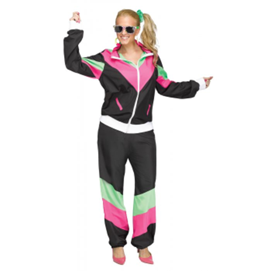 Image sur 80'S TRACK SUIT  - ADULT SMALL/MEDIUM