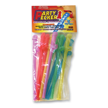 Image de NAUGHTY SIPPY STRAW - MULTI COLORED