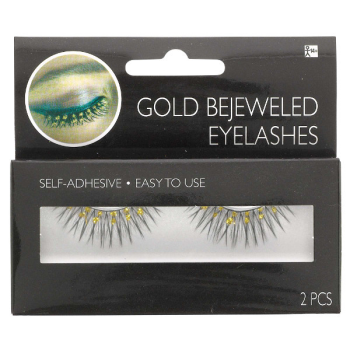 Image de EYELASHES - GOLD BEJEWELED 