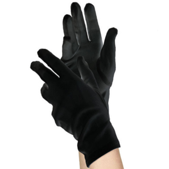 Picture of GLOVES - SHORT BLACK GLOVES - ADULT