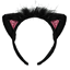 Picture of CAT EAR HEADBAND - PINK AND BLACK