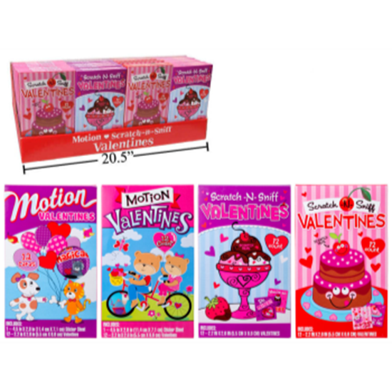 Picture of DECOR - VALENTINE'S  FUN BOXED CARDS