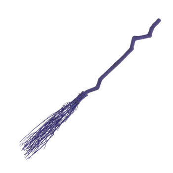 Image de WITCH - CROOKED PURPLE BROOM 