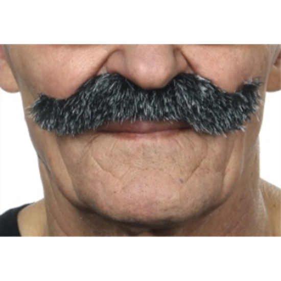 Image sur MUSTACHE THICK CURL  - DARK GREY
