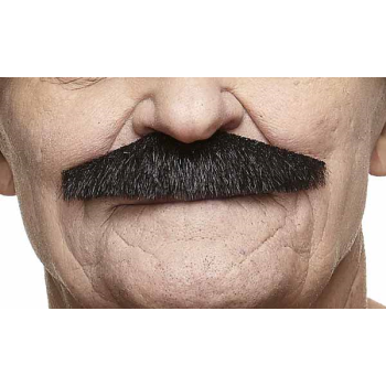 Image de MUSTACHE THICK STRAIGHT  - BLACK