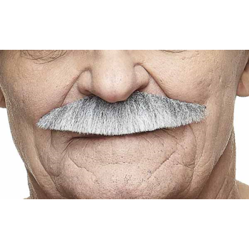 Image de MUSTACHE THICK STRAIGHT - GREY