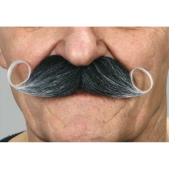 Image sur MUSTACHE CURLY  - GREY