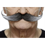 Picture of MUSTACHE THICK CURLY  - GREY