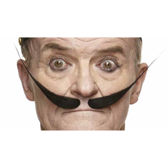 Image sur MUSTACHE STRAIGHT UP - BLACK