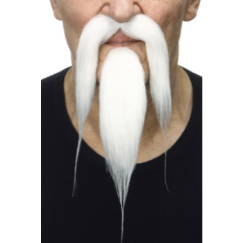 Image de MUSTACHE AND PINCH - WHITE