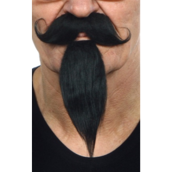 Image de MUSTACHE AND LONG PINCH - BLACK