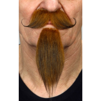 Image de MUSTACHE AND LONG PINCH - BROWN