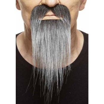 Image de MUSTACHE AND LONG GOATEE  - GREY