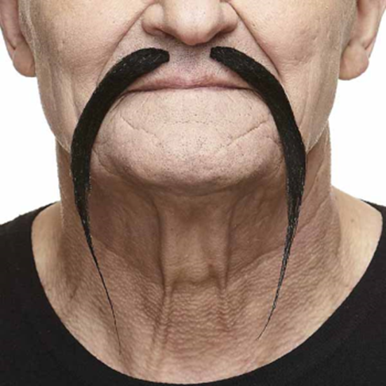 Picture of MUSTACHE THIN  - BLACK