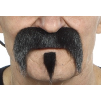 Image de MUSTACHE AND SMALL POINTY PINCH - BLACK