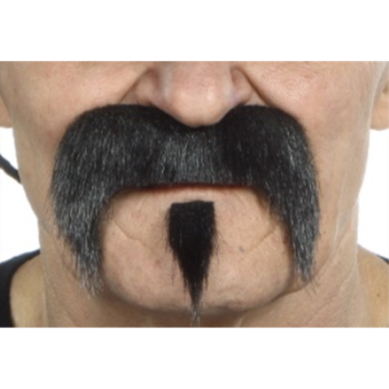Image sur MUSTACHE AND SMALL POINTY PINCH - BLACK