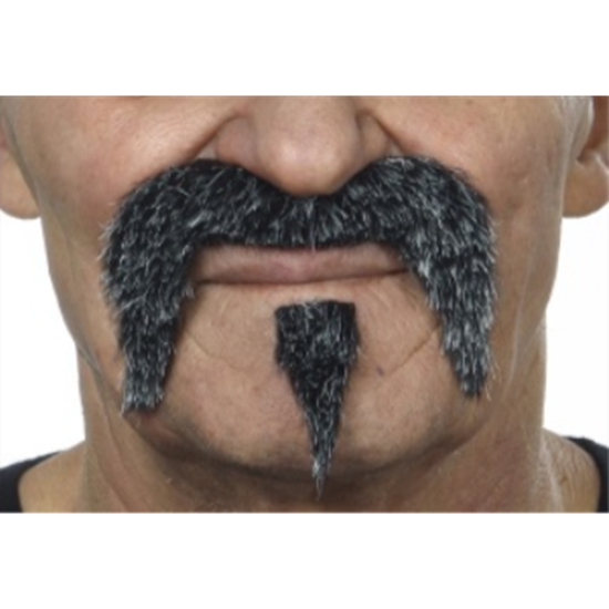 Image sur MUSTACHE AND SMALL POINTY PINCH - GREY