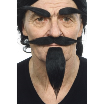 Image de DEVIL BEARD SET - BLACK 