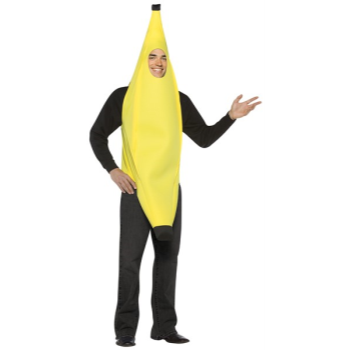Picture of BANANA COSTUME ADULT ONE SIZE