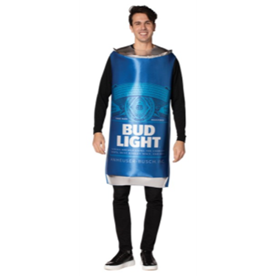 Picture of BEER BUD LIGHT CAN - ADULT COSTUME ONE SIZE