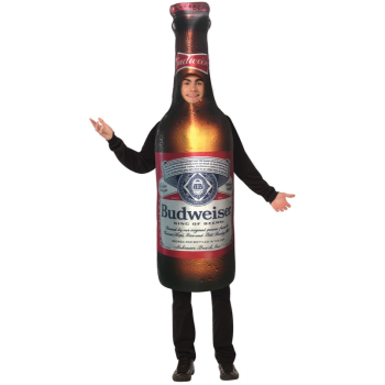 Image de BEER BUDWEISER BOTTLE - ADULT COSTUME ONE SIZE