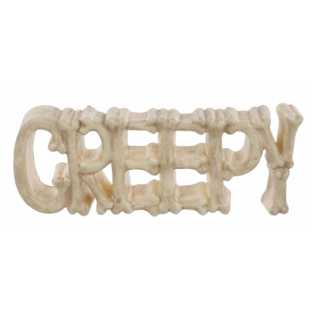 Picture of 18" SPOOKY BONE SIGN