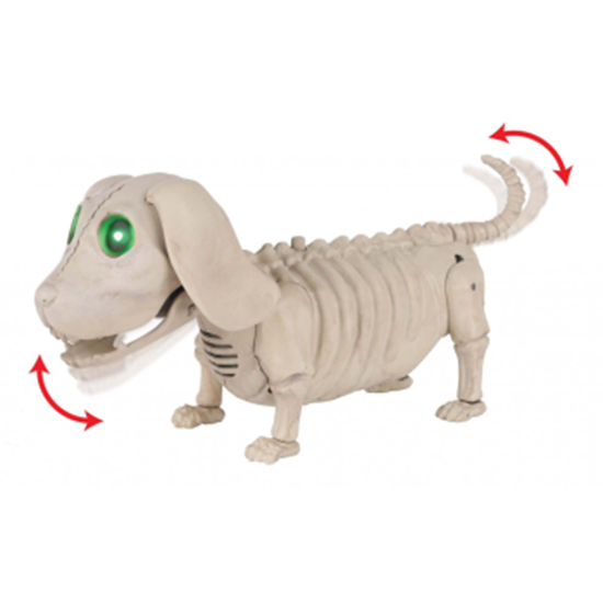 Image sur SKELETON DOG - ANIMATED W/LIGHT UP EYE/SOUND