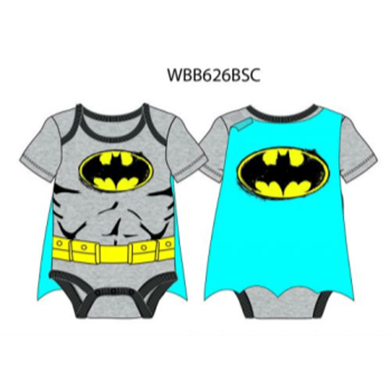 Picture of BATMAN CAPED BODYSUIT - 3-6 MONTH