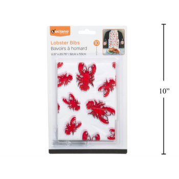 Picture of LOBSTER BIBS - 10 PIECE
