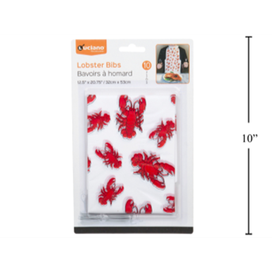 Image sur LOBSTER BIBS - 10 PIECE