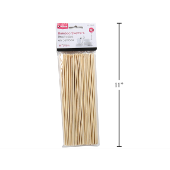 Image de 8" BAMBOO SKEWERS - 100 PIECE