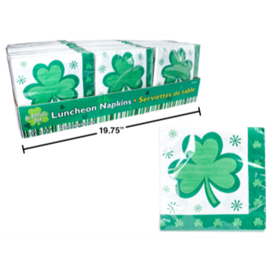 Picture of TABLEWARE - ST PATRICK'S LUNCHEON NAPKINS