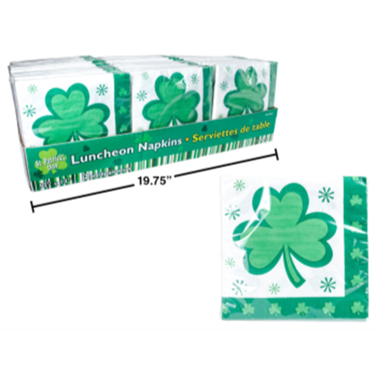 Image sur TABLEWARE - ST PATRICK'S LUNCHEON NAPKINS