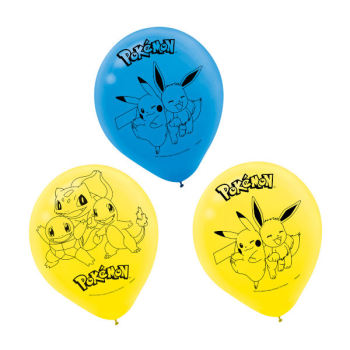 Picture of POKEMON - 12" LATEX BALLOONS