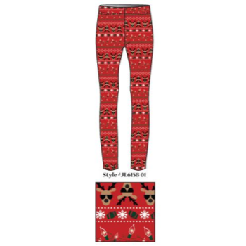 Image de WEARABLES - REINDEER SUNGLASSES LEGGINGS - ADULT SMALL