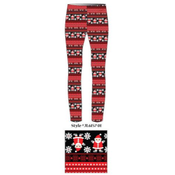 Picture of WEARABLES - SANTA LEGGINGS - ADULT SMALL