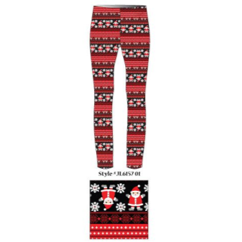 Image de WEARABLES - SANTA LEGGINGS - ADULT MEDIUM