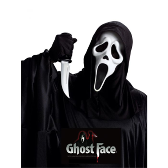 Image sur GHOST FACE MASK AND KNIFE SET