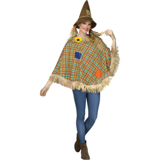 Picture of SCARECROW PONCHO - ADULT