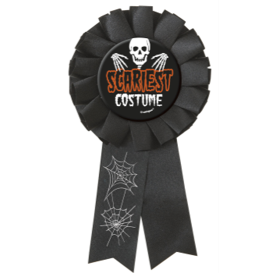 Picture of SCARIEST COSTUME AWARD RIBBON