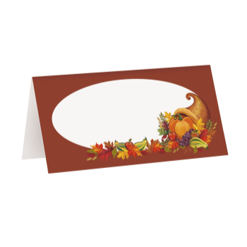 Image de FALL HARVEST PLACE CARDS 